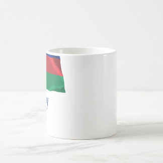 Kanaky Waving Flag with Name Coffee Mug