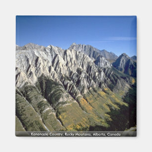 Kananaski Country, Rocky Moutains, Alberta, Canada Magnet