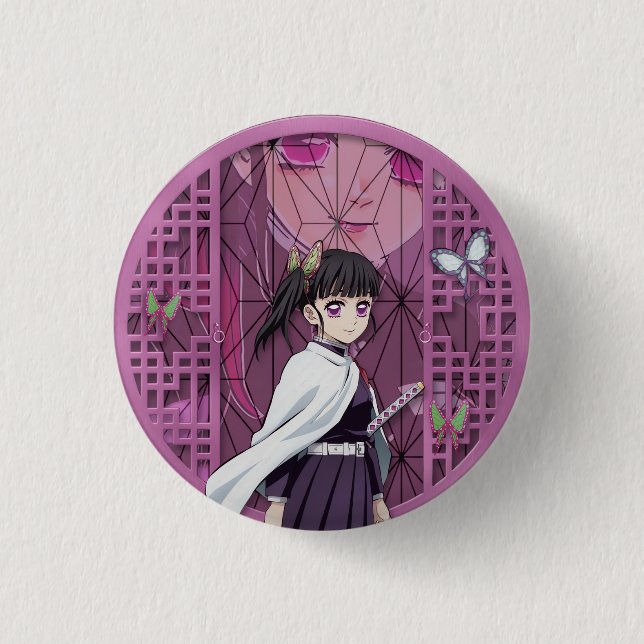 Kanao Tsuyuri 3 Cm Round Badge (Front)