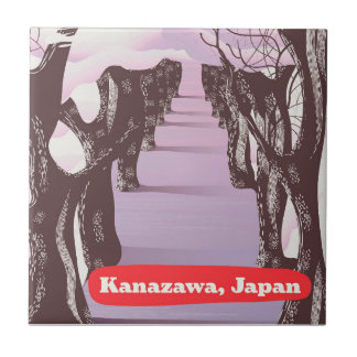 Kanazawa, Japan Blossom Tile