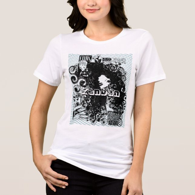 kanban Tri-Blend shirt (Front)