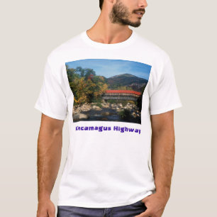 Kancamagus Highway Albany Covered Bridge T-Shirt