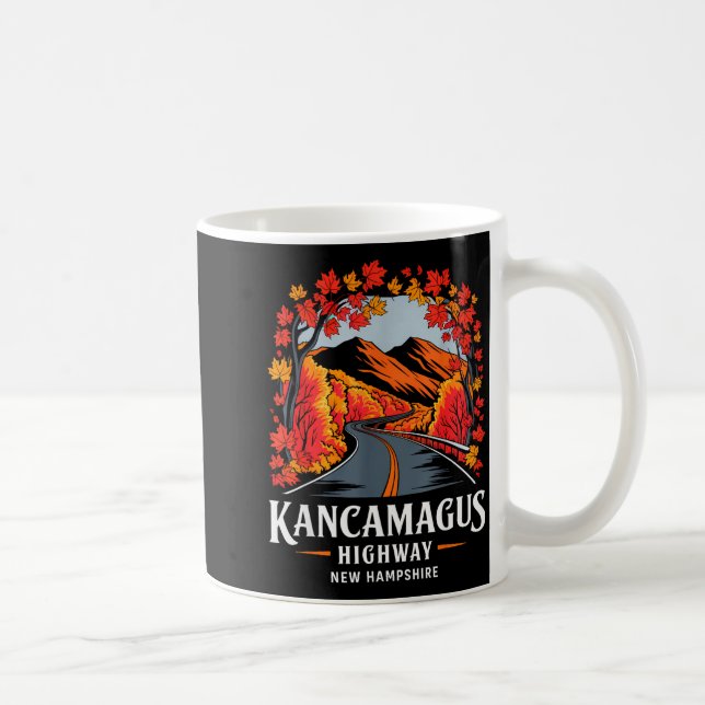 Kancamagus Highway New Hampshire Fall Foliage Souv Coffee Mug (Right)