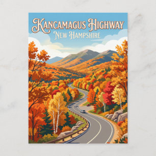 Kancamagus Highway New Hampshire Postcard