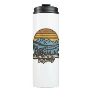 Kancamagus Highway New Hampshire Retro Thermal Tumbler