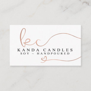 Kanda Candles Business Card