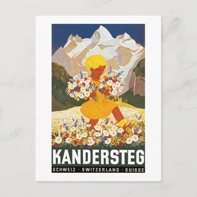 Kandersteg Postcard (Front)