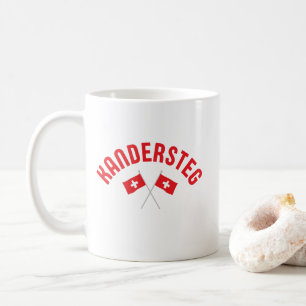 KANDERSTEG Switzerland Flags Coffee Mug