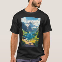 Kandersteg Switzerland Travel Art Vintage