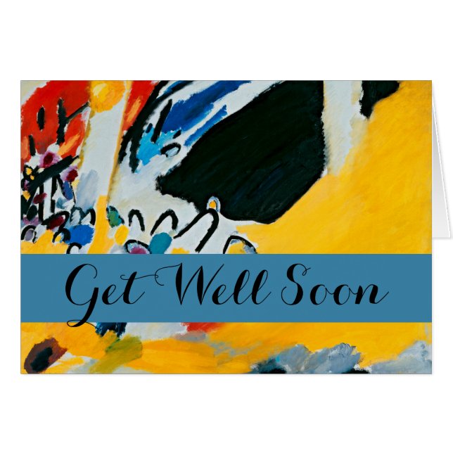 Kandinski Impression III Concert Abstract Painting (Front Horizontal)