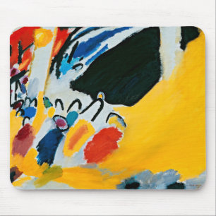Kandinski Impression III Concert Abstract Painting Mouse Mat