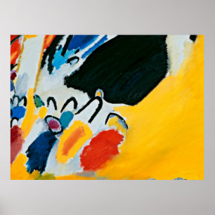 Kandinski Impression III Concert Abstract Painting Poster