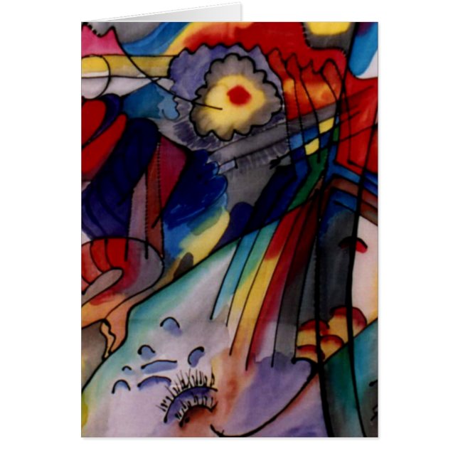 Kandinsky 1913 Abstract Painting (Front)