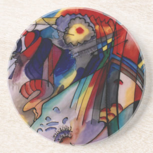 Kandinsky 1913 Abstract Painting Coaster