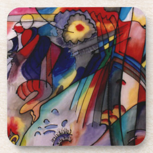 Kandinsky 1913 Abstract Painting Coaster