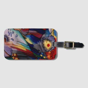 Kandinsky 1913 Abstract Painting Luggage Tag