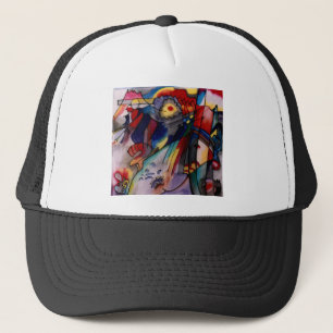 Kandinsky 1913 Abstract Painting Trucker Hat