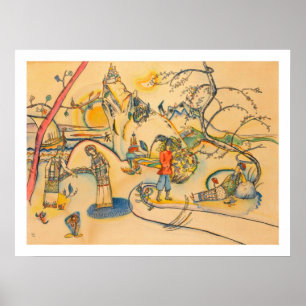 Kandinsky, 1915 - Untitled Watercolor Poster
