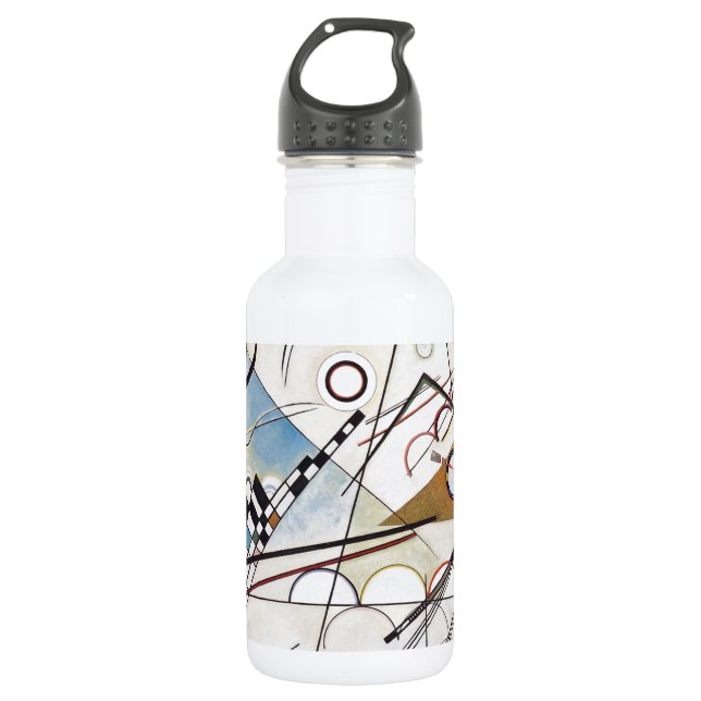 Kandinsky 1923/composition viii/pixdezines 532 ml water bottle (Front)