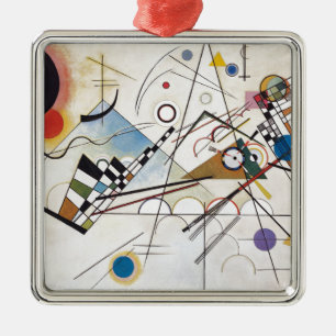 Kandinsky 1923/composition viii/pixdezines metal tree decoration