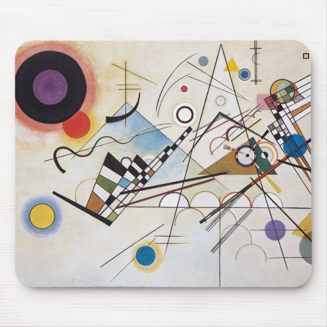 Kandinsky 1923/composition viii/pixdezines mouse mat (Front)