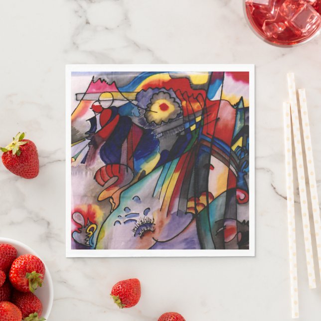 Kandinsky - 293 napkin (Insitu)