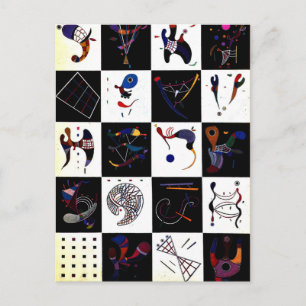 Kandinsky - 4x5=20 postcard