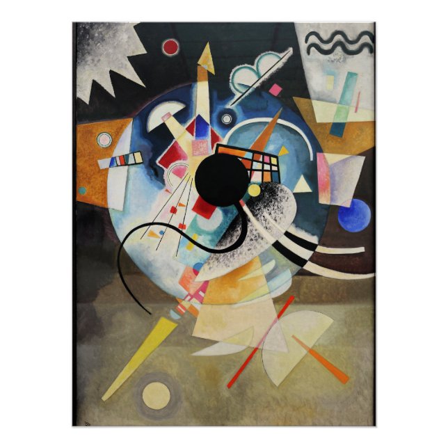Kandinsky - A Centre Poster (Front)