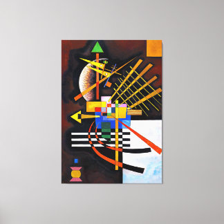KANDINSKY - ABOVE AND LEFT - 1925 - Bauhaus - Canvas Print