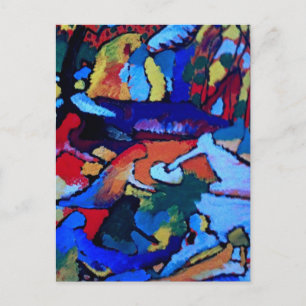 Kandinsky Abstract art Postcard