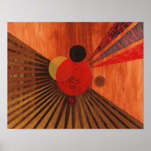 Kandinsky Abstract art Poster