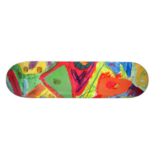 Kandinsky Abstract art Skateboard