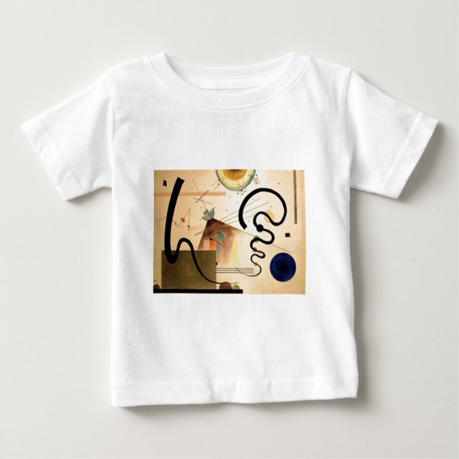 Kandinsky Abstract Baby T-Shirt (Front)