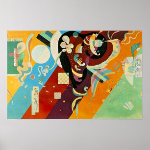 Kandinsky Abstract Canvas Painting Poster