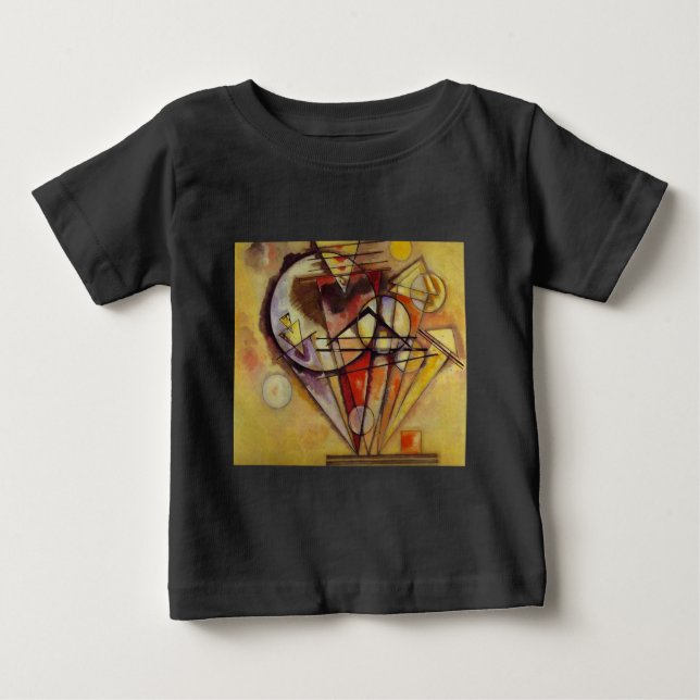 Kandinsky Abstract Circles Baby T-Shirt (Front)
