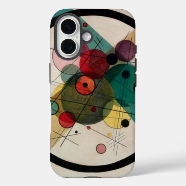 Kandinsky Abstract Circles Case-Mate iPhone Case (Back)