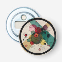 Kandinsky Abstract Circles in a Circle