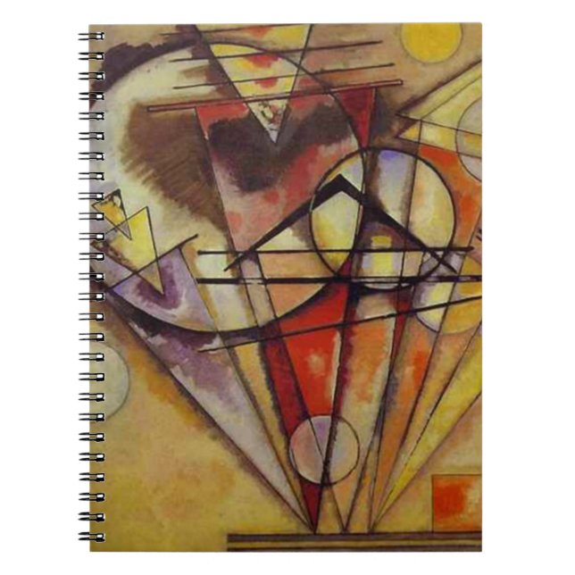 Kandinsky Abstract Circles Notebook (Front)