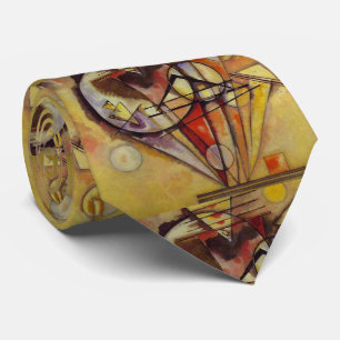 Kandinsky Abstract Circles Tie