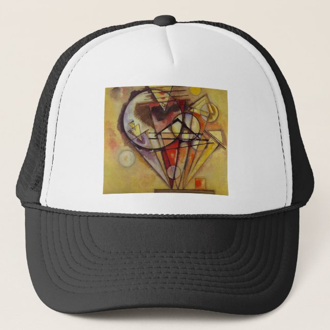 Kandinsky Abstract Circles Trucker Hat (Front)