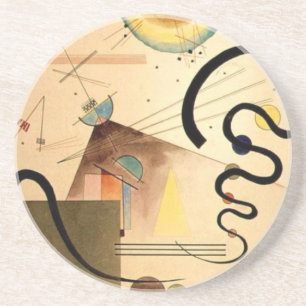 Kandinsky Abstract Coaster