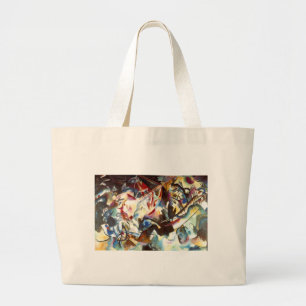 Kandinsky Abstract Composition VI Large Tote Bag