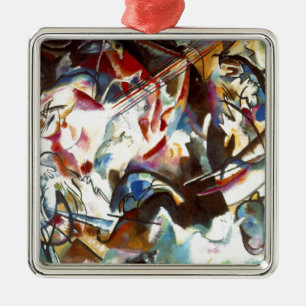 Kandinsky Abstract Composition VI Metal Tree Decoration