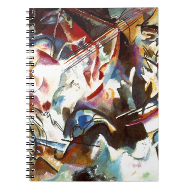 Kandinsky Abstract Composition VI Notebook (Front)