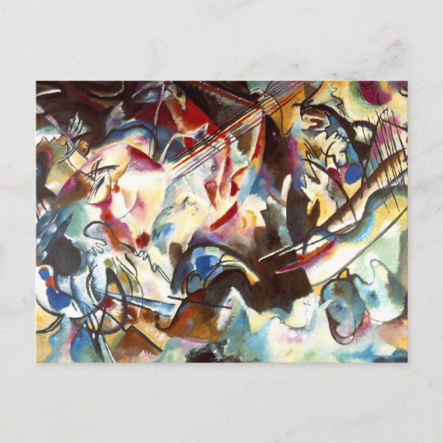 Kandinsky Abstract Composition VI Postcard (Front)