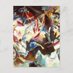 Kandinsky Abstract Composition VI Postcard