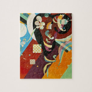 Kandinsky Abstract Compositon IX Jigsaw Puzzle
