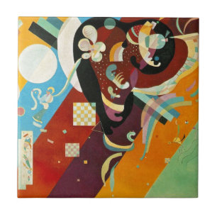Kandinsky Abstract Compositon IX Tile