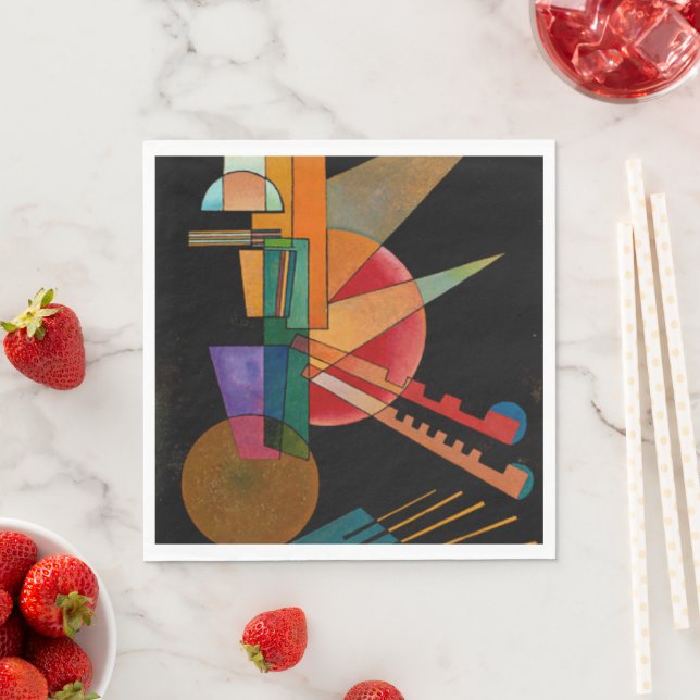 Kandinsky - Abstract Interpretation Napkin (Insitu)