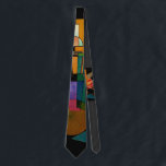 Kandinsky - Abstract Interpretation Tie<br><div class="desc">Abstract Interpretation,  famous painting by Wassily Kandinsky.</div>